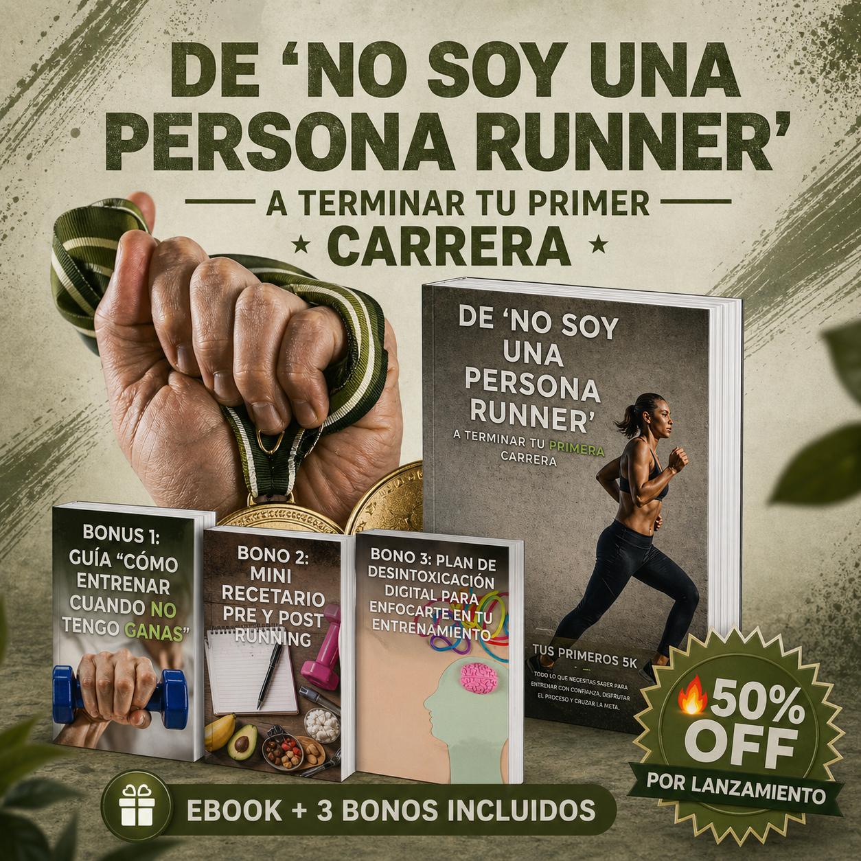 De “No soy una persona runner” a terminar tu primera carrera