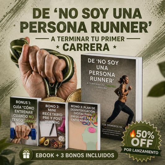 De “No soy una persona runner” a terminar tu primera carrera